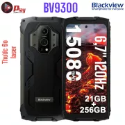 Blackview BV9300 màn 120Hz Ram 21GB (12+9) | Rom 256GB ,Pin 15080mAh , Đo Laser  , Siêu Bền , sạc ngược