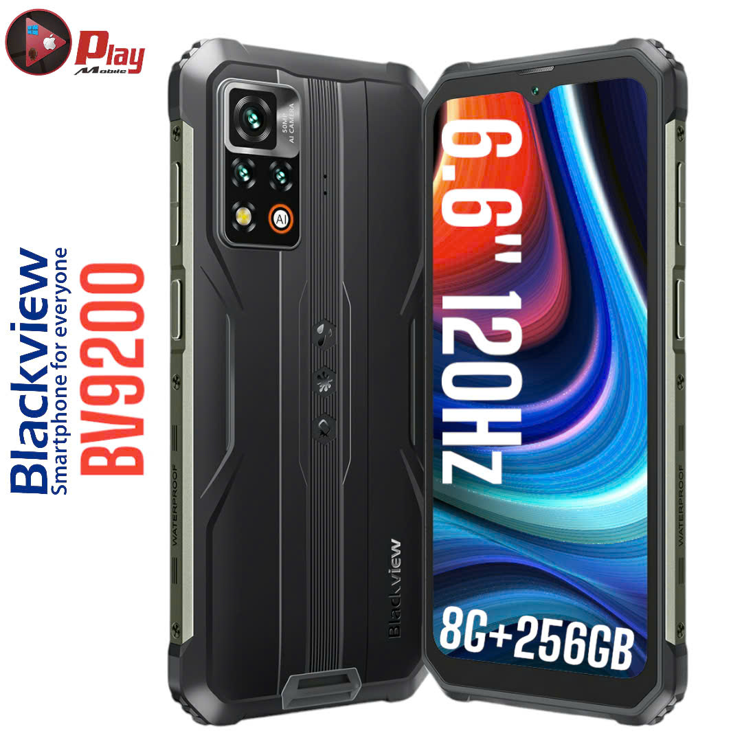 Blackview BV9200 8G(+6GB)/256GB | Màn 120hz loa Harman kadon | Chống va đập siêu bền