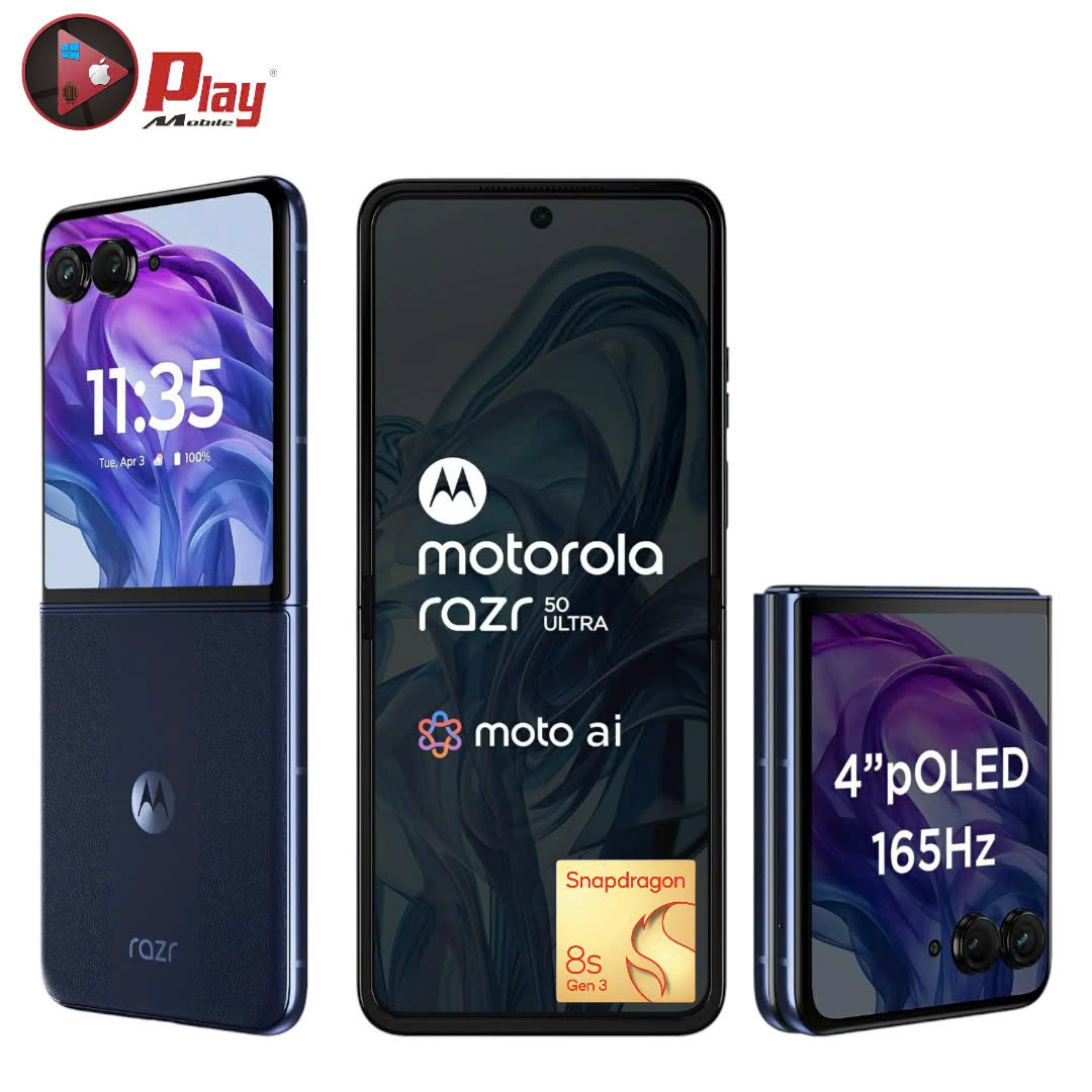 Motorola Razr 50 Ultra 5G (Razr Plus 2024) 12G/256GB -  Snapdragon 8s Gen 3 , Cấu hình mạnh , màn gập chất