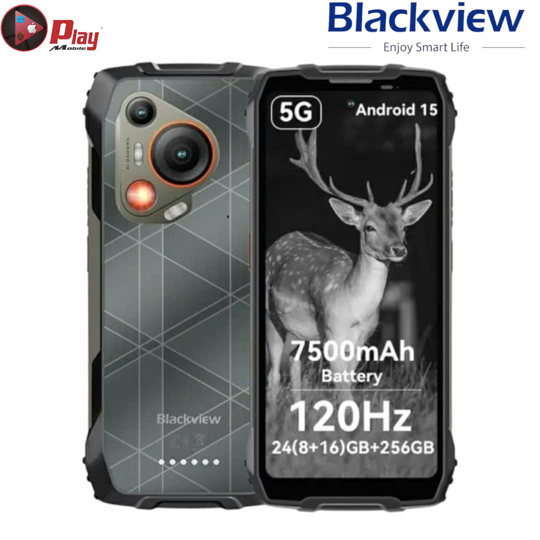 Blackview BL7000 5G ( 8+16/256GB ) Pin 7.500mAh - Siêu bền bỉ Deepseek GPT Android 15, Màn hình 6,78" HD+2,4K 120Hz,