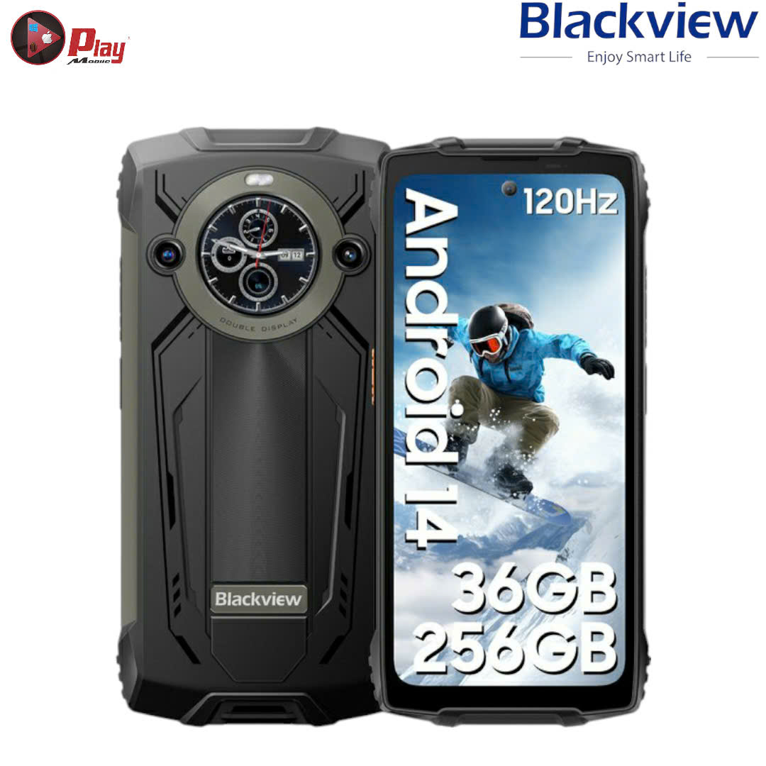 Blackview BV8200 256GB Pin 8800mAh , màn 2,4K 120HZ , Siêu mạnh siêu bền bỉ , 2 màn hình