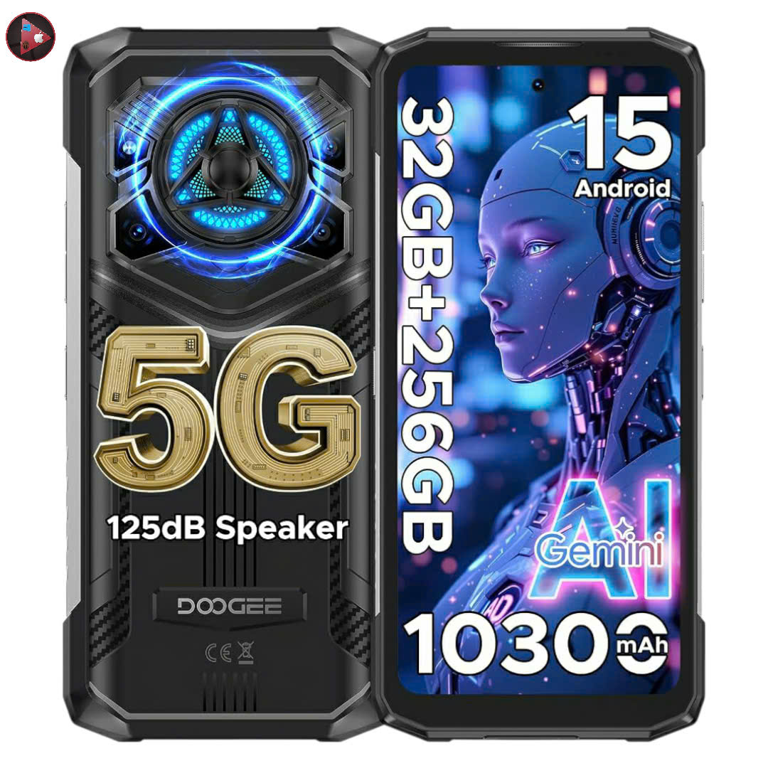 Doogee Blade 20 Play 5G - Loa khủng , siêu bền bỉ chống va đập pin 10.300mAh