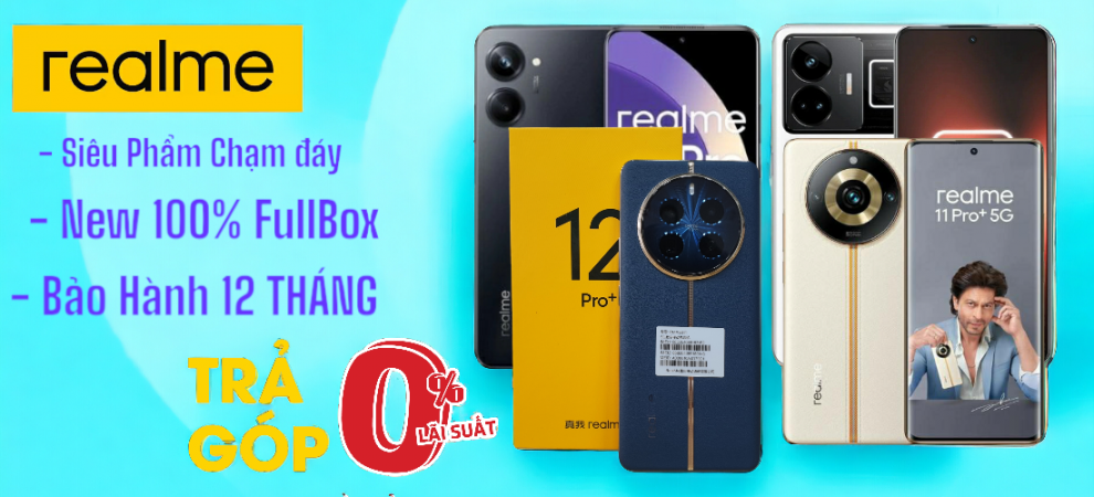 REALME - CẤU HÌNH KHỦNG GIÁ CỰC RẺ