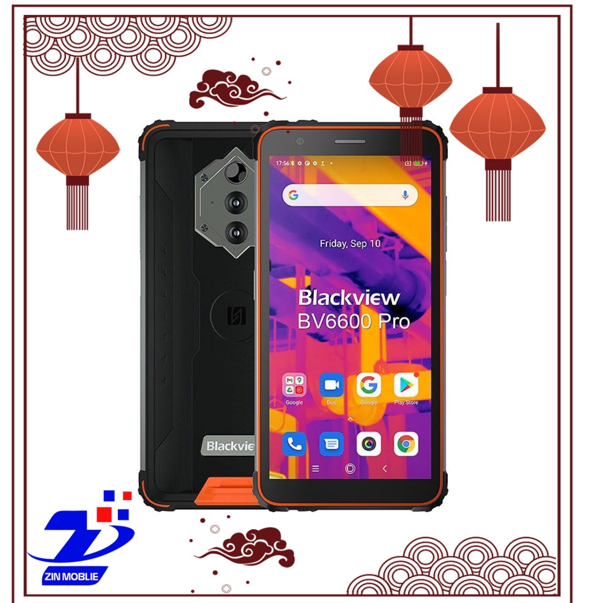 Blackview BV6600 Pro Siêu bền - Camera Tầm Nhiệt FLIR - Pin trâu tại Zinmobile