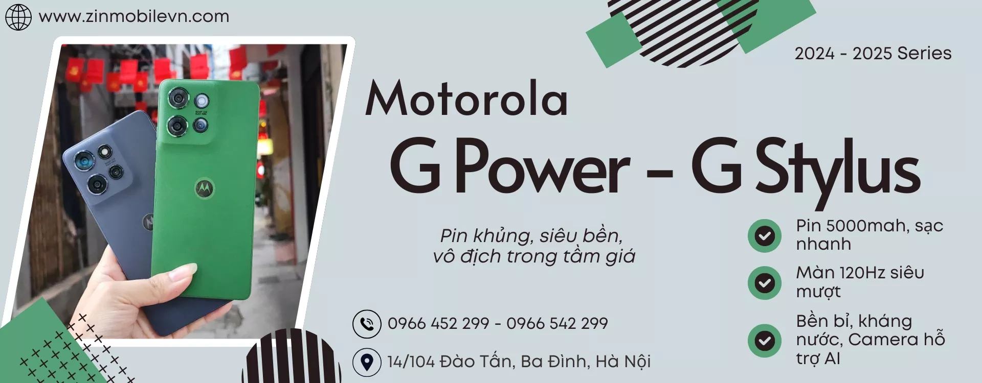 ÔNG VUA TẦM TRUNG GIÁ RẺ - MOTOROLA GPOWER 2025