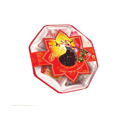 Mứt hộp tổng hợp nhựa 360g