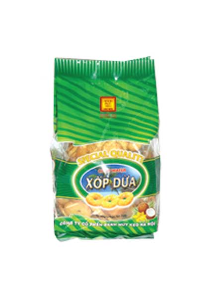 Túi bánh Xốp dừa 180g