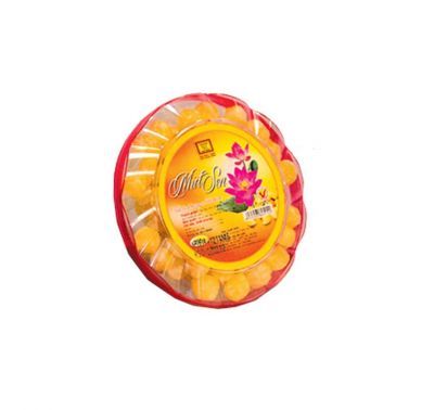 Mứt Sen hộp nhựa tròn 400g