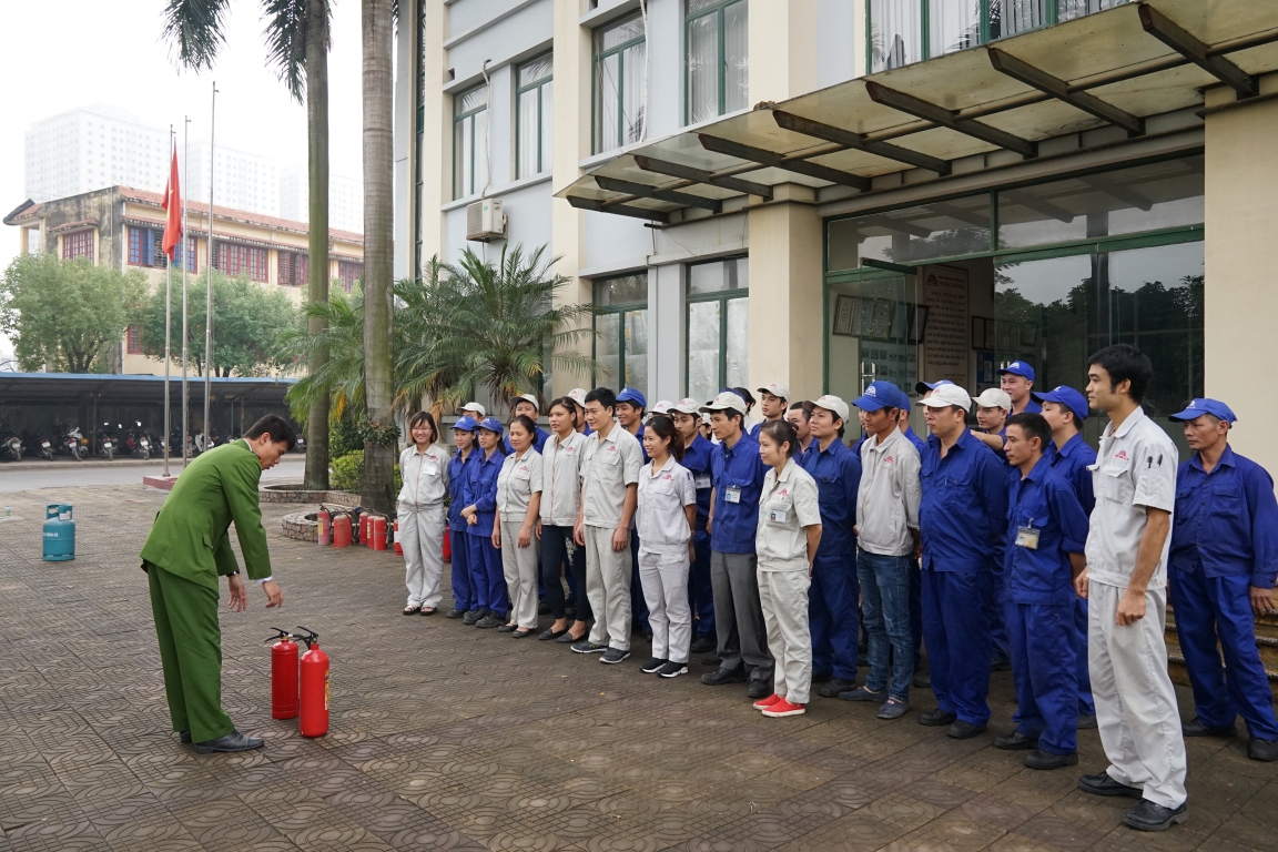 Diễn tập Phòng cháy chữa cháy Năm 2017