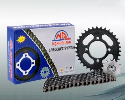 Bộ nhông đĩa xích Suzuki Axelo 37T (Nhông sên dĩa)