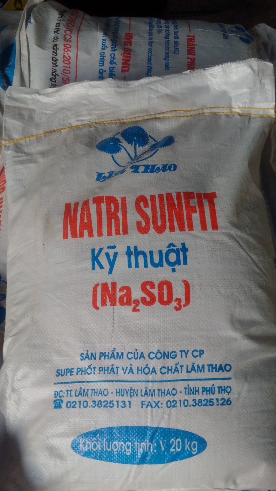 Natri Sunfit Na2SO3 Lâm Thao