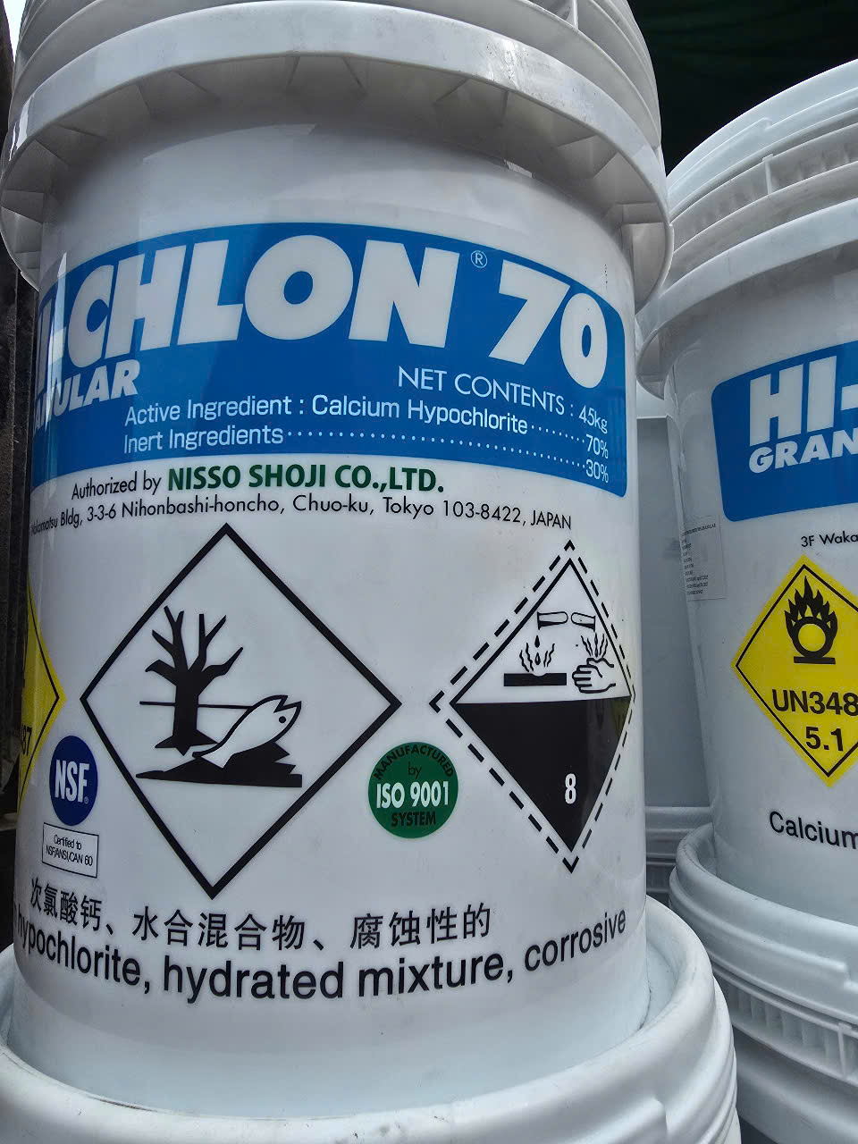 Clorine NHẬT BẢN 70%