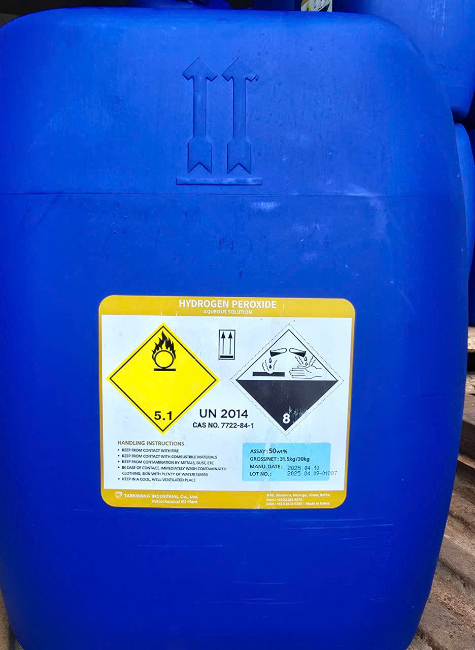 Hydro peroxid H2O2 Hàn Quốc