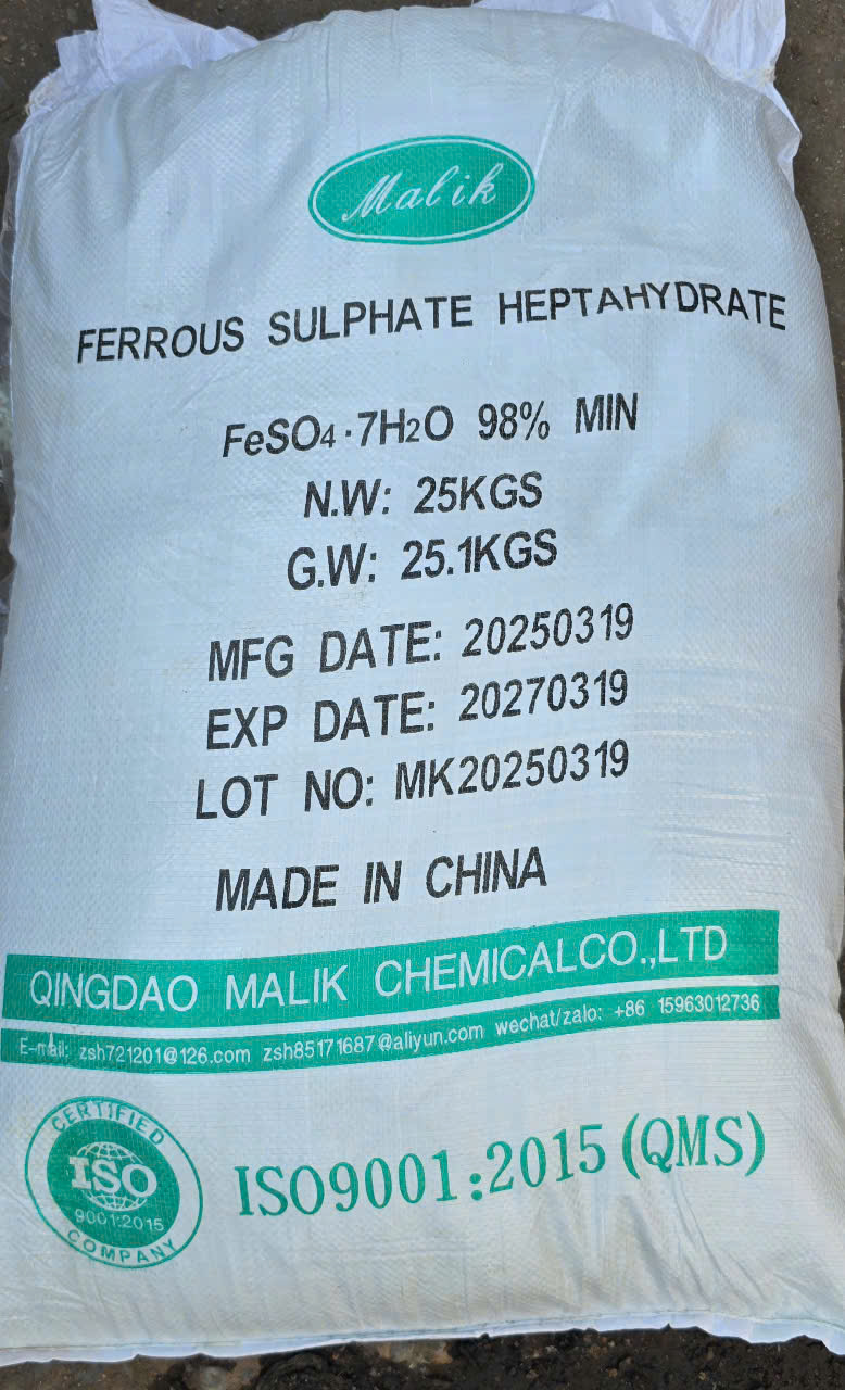 FeSO4- Sắt sunfat