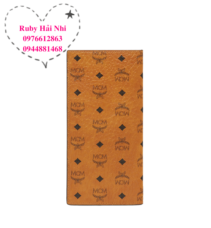 Ví MCM Long Bifold Wallet in Visetos Original
