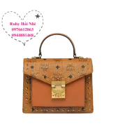 Túi MCM Patricia Satchel in Studded Outline