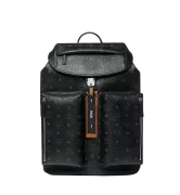 Balo MCM KREUZBERG BACKPACK IN VISETOS - BLACK