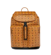 Balo MCM KREUZBERG BACKPACK IN VISETOS - COGNAC