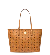 TÚI MCM ANYA TOP ZIP SHOPPER - COGNAC