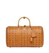 TÚI MCM MEDIUM TRAVELER BIESSOS WEIKENDER - COGNAC