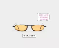 KÍNH GENTLE MONSTER - THE MASK D01