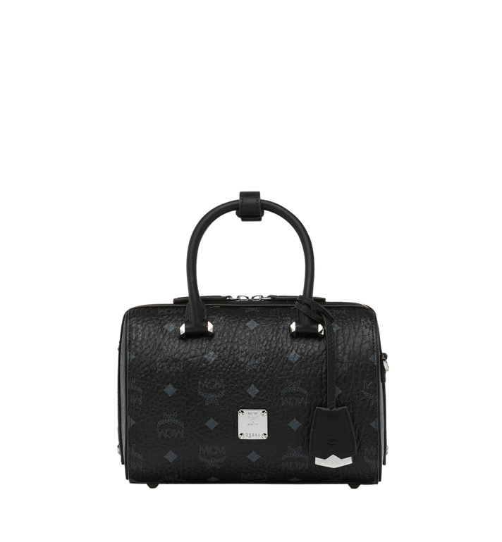 Túi MCM Essential Boston in Visetos - Black