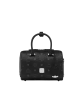 Túi MCM Essential Boston in Visetos - Black