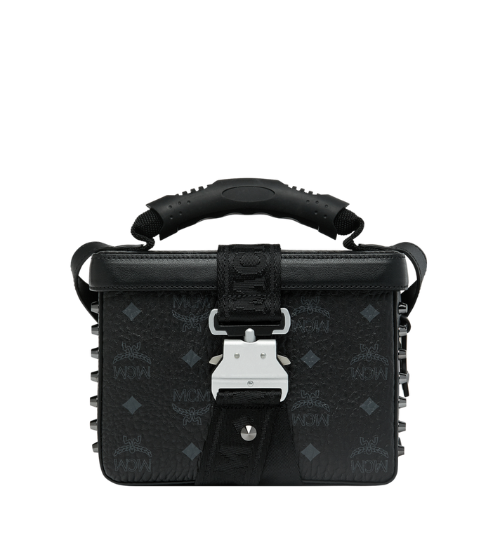 Túi MCM Small Jemison Crossbody in Visetos - Black