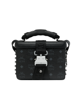 Túi MCM Small Jemison Crossbody in Visetos - Black