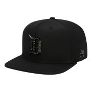 NÓN MLB DETROIT TIGERS METAL ONE-POINT SNAPBACK - BLACK