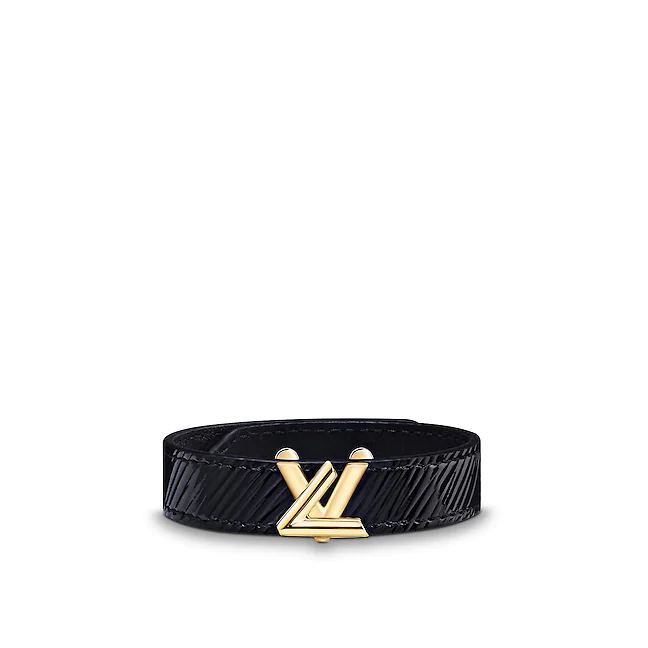 VÒNG TAY - LV TWIST BRACELET - BLACK