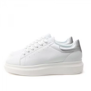 GIÀY DOMBA HIGH POINT - WHITE SLIVER