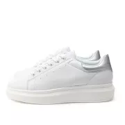 GIÀY DOMBA HIGH POINT - WHITE SLIVER