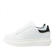 GIÀY DOMBA HIGH POINT - WHITE BLACK