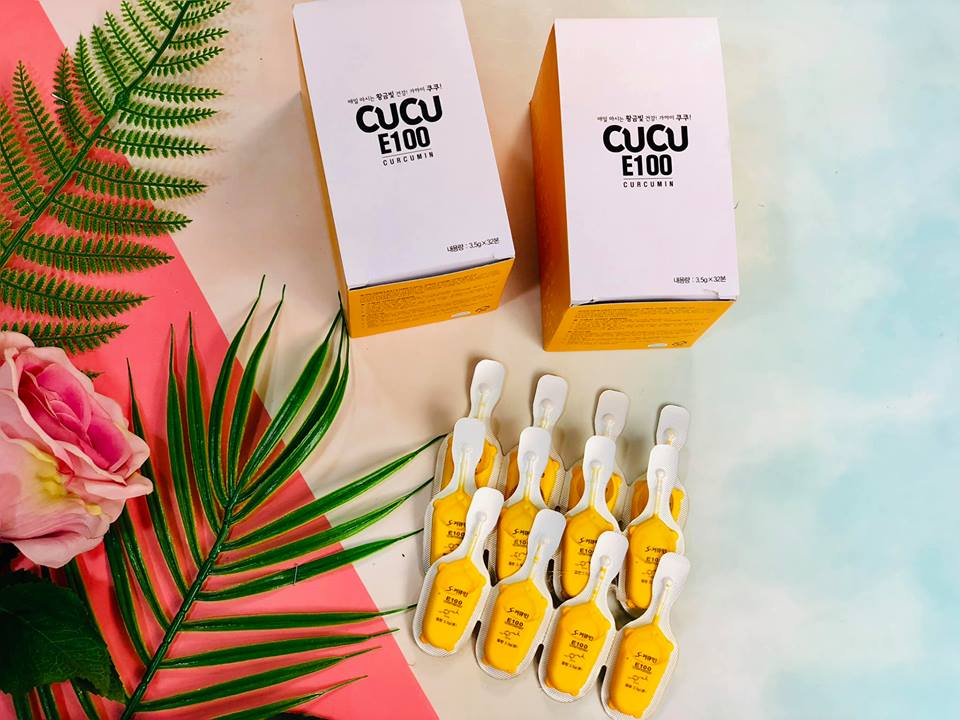 TINH CHẤT NGHỆ CUCU E100 CURCUMIN GOLD HÀN QUỐC