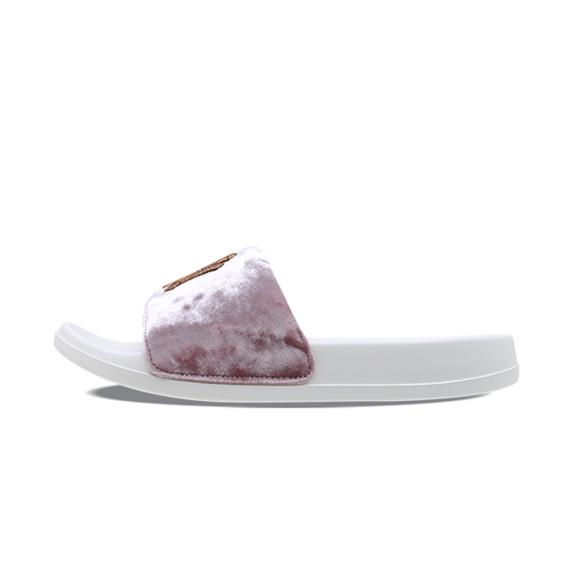 DÉP MLB NEW YORK YANKEES SLIDE SLIPPER - SUPER CARPET - WHITE PINK