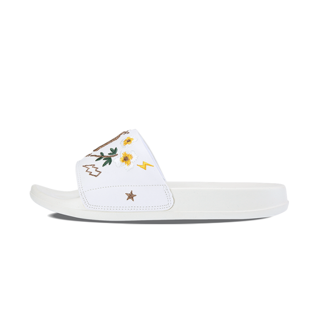 DÉP MLB SLIDE SLIPPER - SUPER GARDEN - WHITE