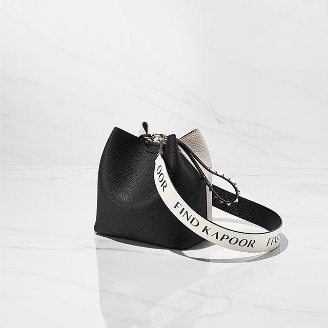 TÚI FIND KAPOOR - PINGO BAG 20 BASIC LETTERING LINE SET - BLACK