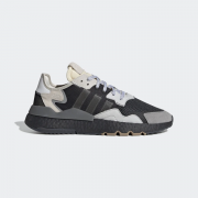 GIÀY ADIDAS NITE JOGGER SHOES - BLACK WHITE