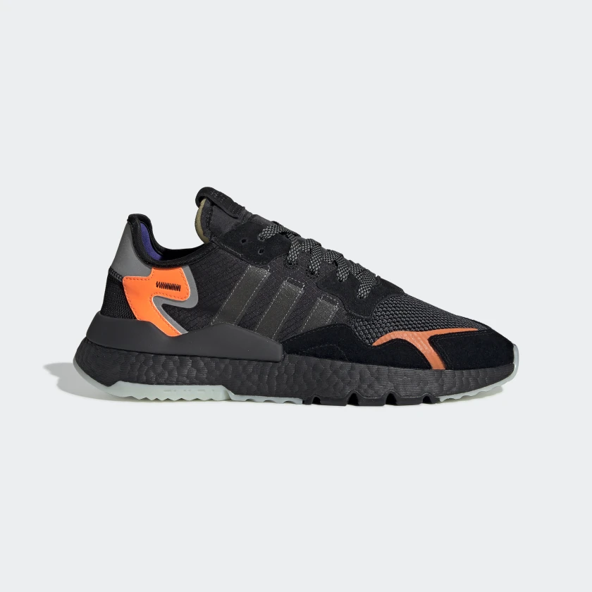 GIÀY ADIDAS NITE JOGGER SHOES - BLACK BLUE