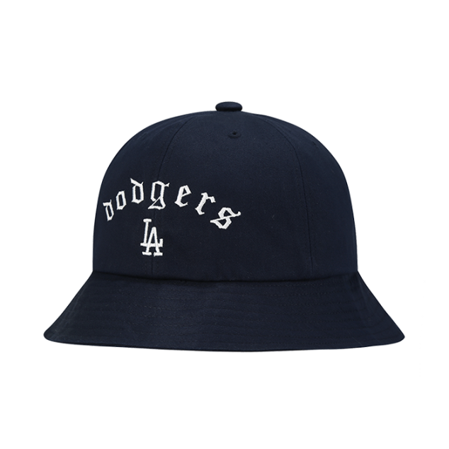 NÓN MLB LA DODGERS STREET GOTHIC WORDING DOME HAT - NAVY