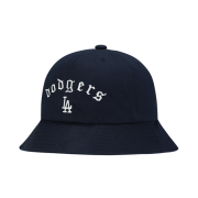 NÓN MLB LA DODGERS STREET GOTHIC WORDING DOME HAT - NAVY