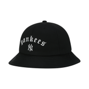 NÓN MLB LA DODGERS STREET GOTHIC WORDING DOME HAT - BLACK