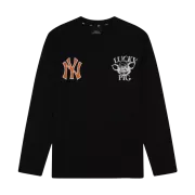 ÁO MLB LA ANGELS LUCKY PIG LONG SLEEVE T-SHIRT - BLACK