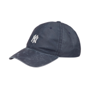 NÓN MLB NEW YORK YANKEES NATURAL WASHED-OUT BALL CAP - NAVY