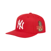 NÓN MLB NEW YORK YANKEES CHAMPION SNAPBACK - RED
