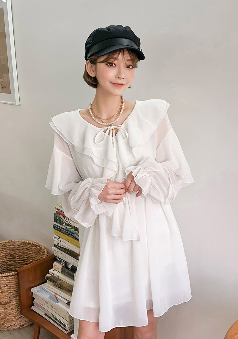 THỜI TRANG HÀN QUỐC - Frill Romance Dress