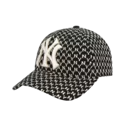 NÓN MLB NEW YORK YANKEES MONOGRAM ADJUSTABLE CAP - BLACK