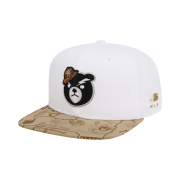 NÓN MLB NEW YORK YANKEES JELLY BEAR EXPLORER SNAPBACK - WHITE