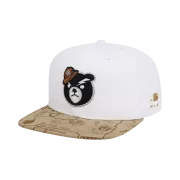 NÓN MLB NEW YORK YANKEES JELLY BEAR EXPLORER SNAPBACK - WHITE
